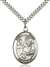 St. Mark the Evangelist Medal<br/>7070 Oval, Sterling Silver