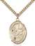 St. Mary Magdalene Medal<br/>7071 Oval, Gold Filled