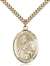 St. Margaret Mary Alacoque Medal<br/>7072 Oval, Gold Filled