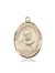 St. Maximilian Kolbe Medal<br/>7073 Oval, 14kt Gold