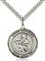 St. Matthew the Apostle Medal<br/>7074 Round, Sterling Silver