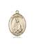 St. Martha Medal<br/>7075 Oval, 14kt Gold