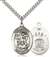St. Michael the Archangel / Air Force Medal<br/>7076 Oval, Sterling Silver