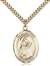 St. Monica Medal<br/>7079 Oval, Gold Filled
