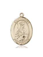 St. Louis Medal<br/>7081 Oval, 14kt Gold