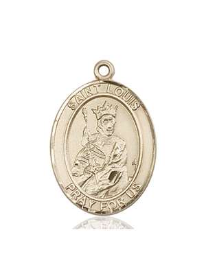 St. Louis Medal<br/>7081 Oval, 14kt Gold