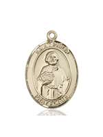 St. Philip the Apostle Medal<br/>7083 Oval, 14kt Gold