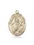 St. Martin de Porres Medal<br/>7089 Oval, 14kt Gold