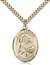St. Raphael the Archangel Medal<br/>7092 Oval, Gold Filled