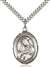 St. Rose of Lima Medal<br/>7095 Oval, Sterling Silver