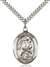 St. Sarah Medal<br/>7097 Oval, Sterling Silver