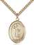 St. Stephen the Martyr Medal<br/>7104 Oval, Gold Filled