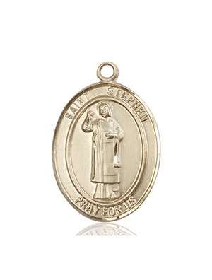 St. Stephen the Martyr Medal<br/>7104 Oval, 14kt Gold