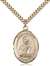 St. Timothy Medal<br/>7105 Oval, Gold Filled