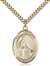 St. Veronica Medal<br/>7110 Oval, Gold Filled