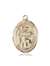 St. Casimir of Poland Medal<br/>7113 Oval, 14kt Gold