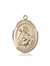 St. William of Rochester Medal<br/>7114 Oval, 14kt Gold