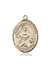 St. Julie Billiart Medal<br/>7117 Oval, 14kt Gold