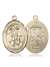 Guardian Angel Medal<br/>7118 Oval, 14kt Gold