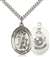 Guardian Angel Medal<br/>7118 Oval, Sterling Silver