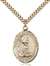 St. Pio of Pietrelcina Medal<br/>7125 Oval, Gold Filled