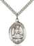 St. Walburga Medal<br/>7126 Oval, Sterling Silver