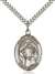 St. Ursula Medal<br/>7127 Oval, Sterling Silver