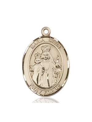 Maria Stein Medal<br/>7133 Oval, 14kt Gold