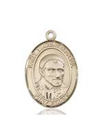 St. Vincent de Paul Medal<br/>7134 Oval, 14kt Gold