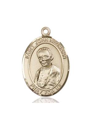 St. John Neumann Medal<br/>7204 Oval, 14kt Gold