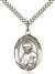 St. John Neumann Medal<br/>7204 Oval, Sterling Silver