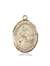 St. Maria Goretti Medal<br/>7208 Oval, 14kt Gold