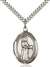 St. Petronille Medal<br/>7209 Oval, Sterling Silver