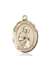 St. Isaac Jogues Medal<br/>7212 Oval, 14kt Gold