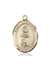 St. Anastasia Medal<br/>7213 Oval, 14kt Gold