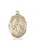 St. Nino de Atocha Medal<br/>7214 Oval, 14kt Gold