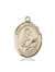 St. Alexandra Medal<br/>7215 Oval, 14kt Gold