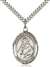 St. Alexandra Medal<br/>7215 Oval, Sterling Silver