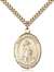 St. Barnabas Medal<br/>7216 Oval, Gold Filled