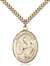 St. Alphonsus Medal<br/>7221 Oval, Gold Filled