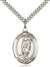 St. Victor of Marseilles Medal<br/>7223 Oval, Sterling Silver