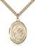 St. Aloysius Gonzaga Medal<br/>7225 Oval, Gold Filled