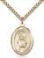 St. Lillian Medal<br/>7226 Oval, Gold Filled