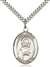 St. Lillian Medal<br/>7226 Oval, Sterling Silver