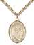 St. Dominic Savio Medal<br/>7227 Oval, Gold Filled