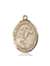 St. Bernard of Clairvaux Medal<br/>7233 Oval, 14kt Gold