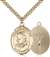 Pope Benedict XVI Medal<br/>7235 Oval, Gold Filled