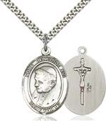 Pope Benedict XVI Medal<br/>7235 Oval, Sterling Silver