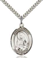 St. Madeline Sophie Barat Medal<br/>7236 Oval, Sterling Silver