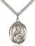 St. Matilda Medal<br/>7239 Oval, Sterling Silver